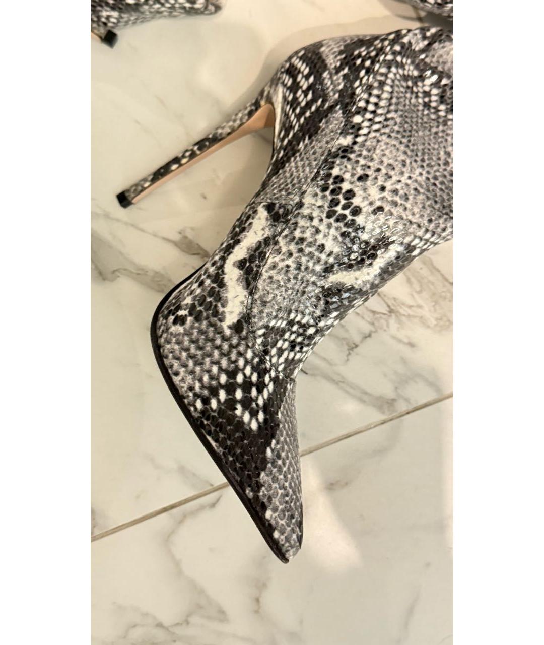 LE SILLA Белые ботфорты из искусственной кожи, фото 3