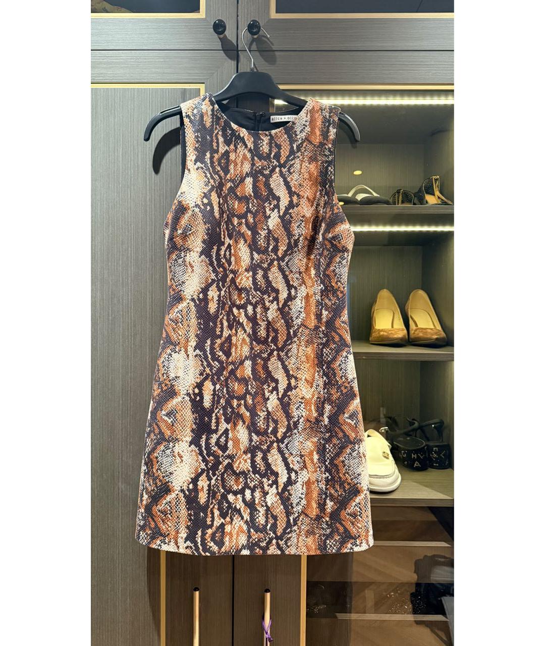 ALICE+OLIVIA Мульти коктейльное платье, фото 8