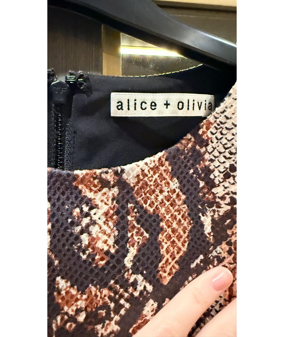 ALICE+OLIVIA Мульти коктейльное платье, фото 3