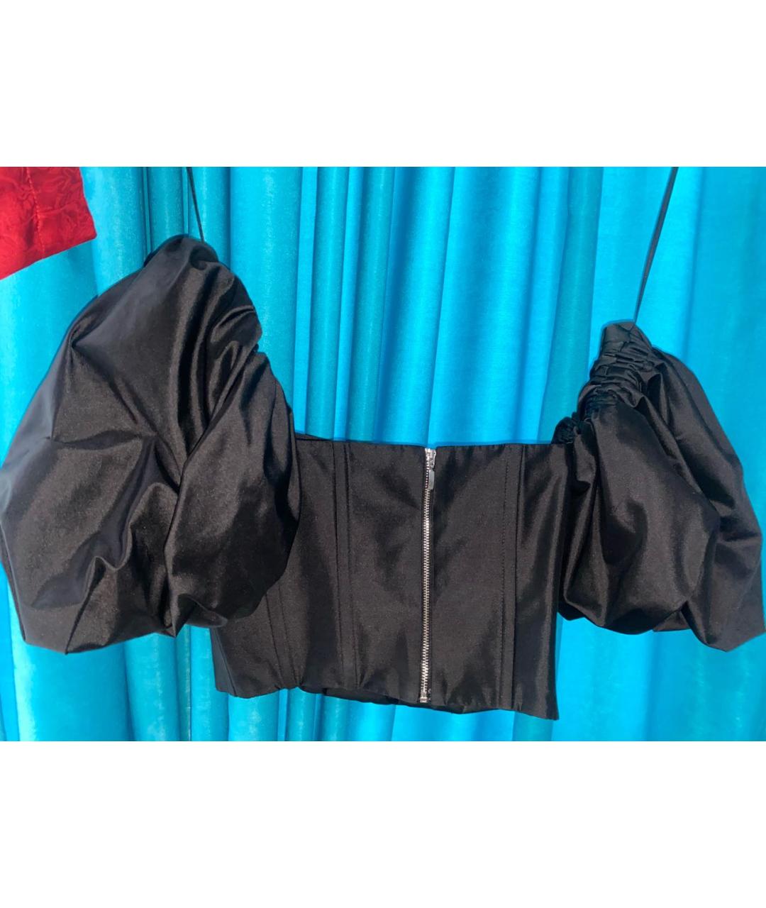 ROZIECORSETS Черный шелковый корсет, фото 2