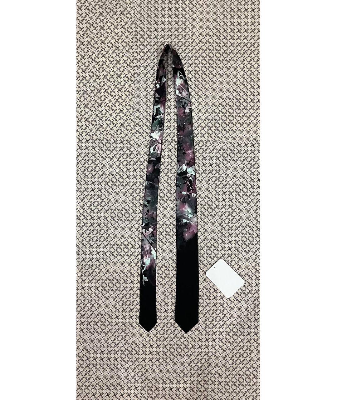 BRIONI Черный шелковый галстук, фото 6