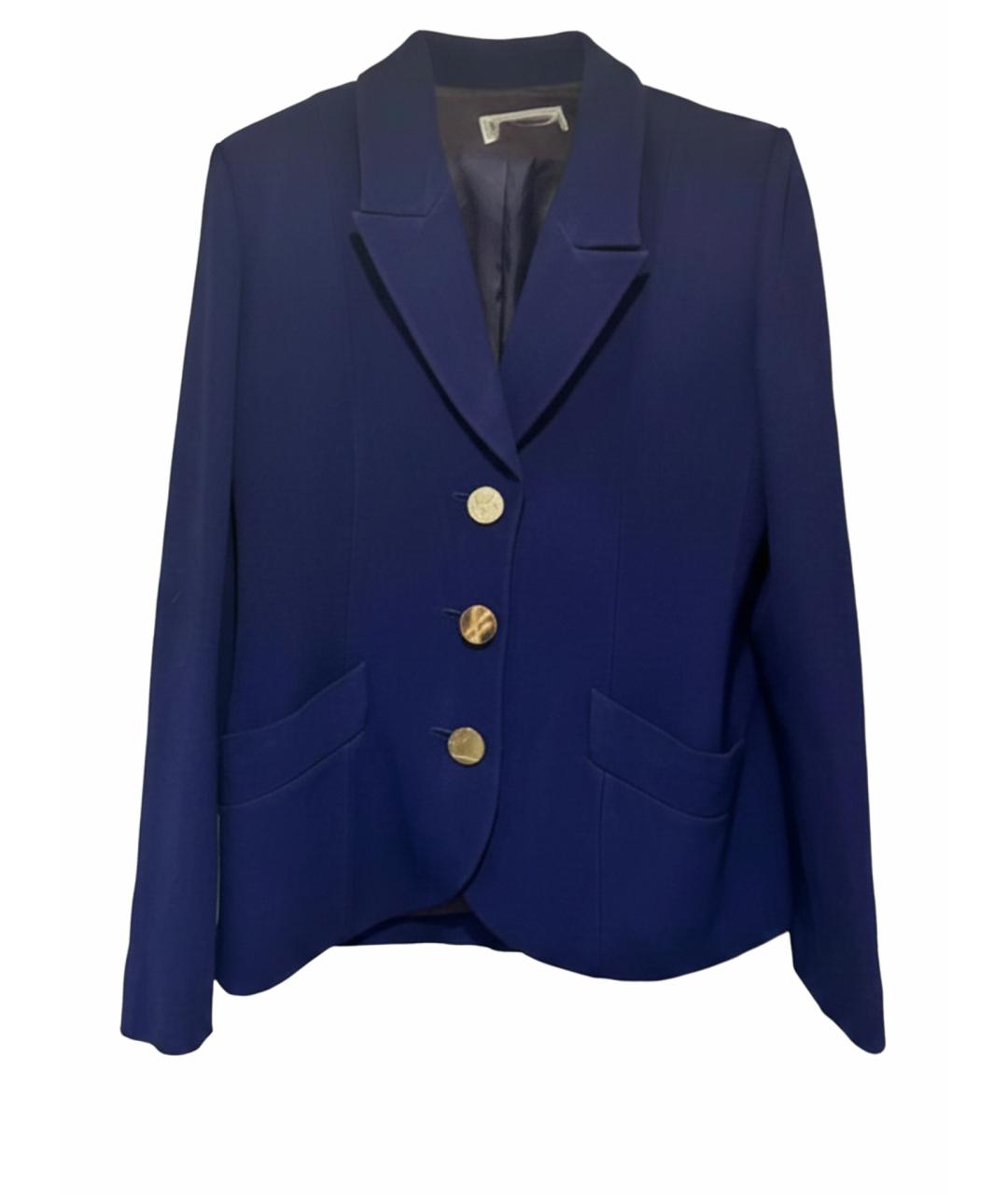 SAINT LAURENT Синий костюм с юбками, фото 1