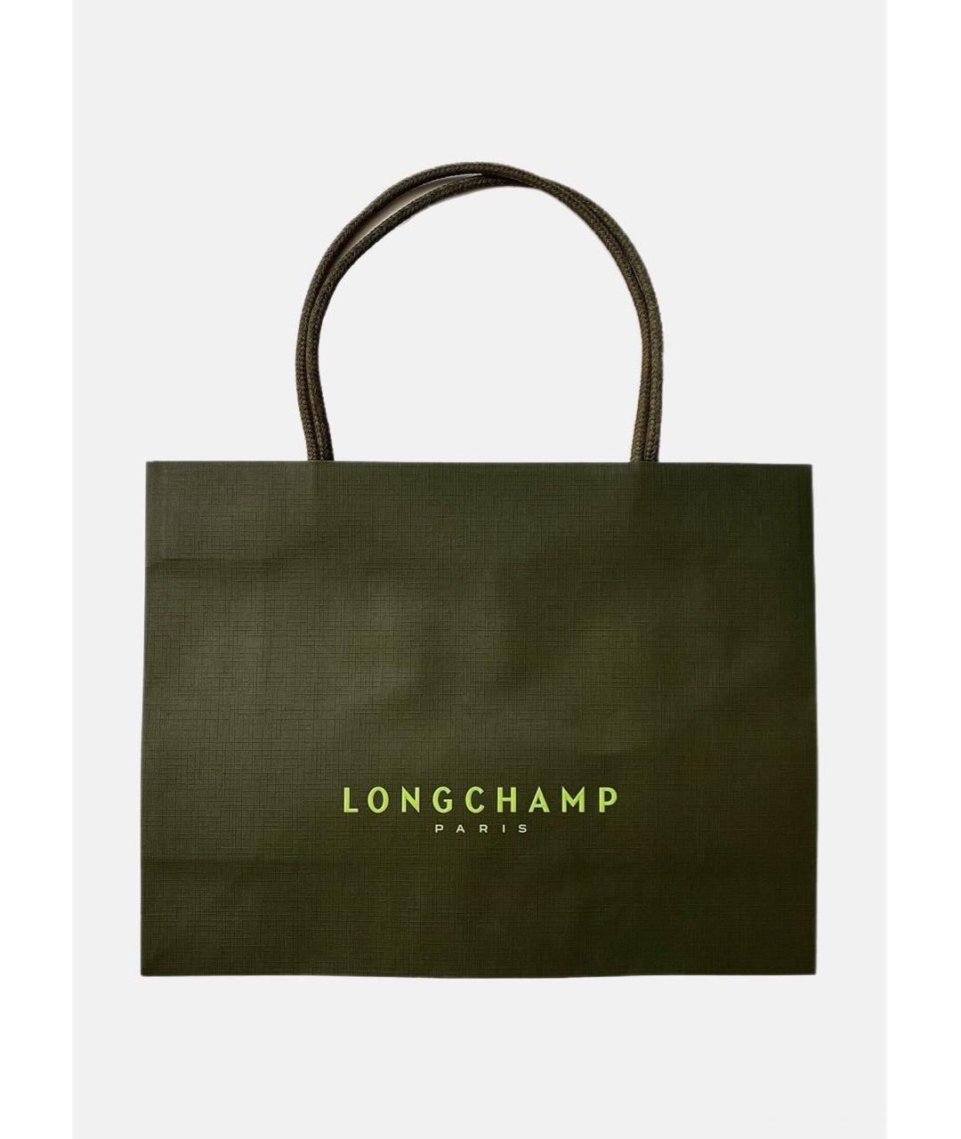 LONGCHAMP Бежевая тканевая сумка тоут, фото 7