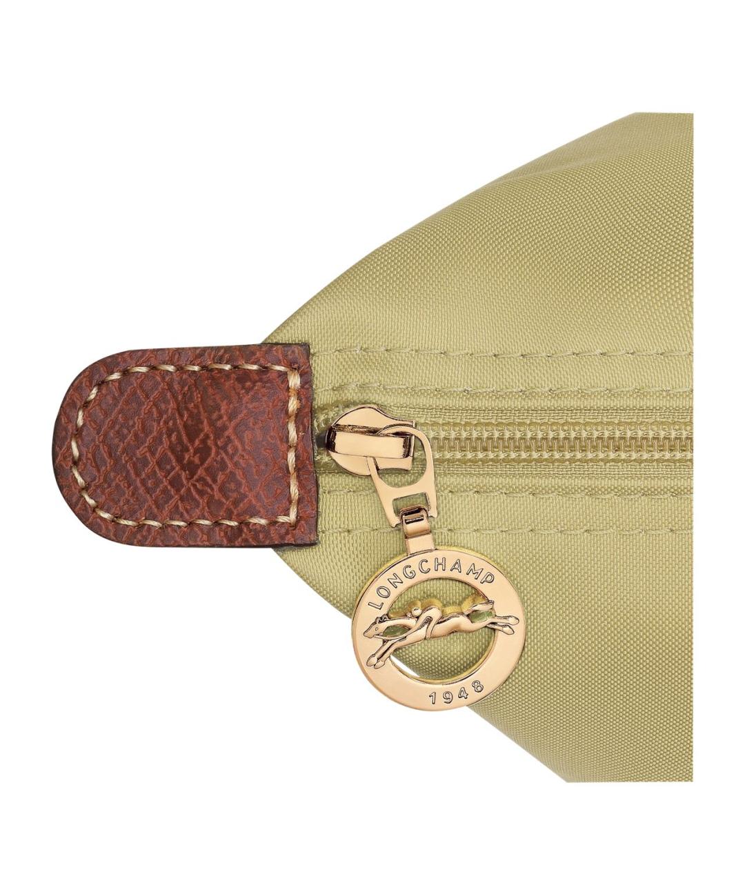 LONGCHAMP Бежевая тканевая сумка тоут, фото 5