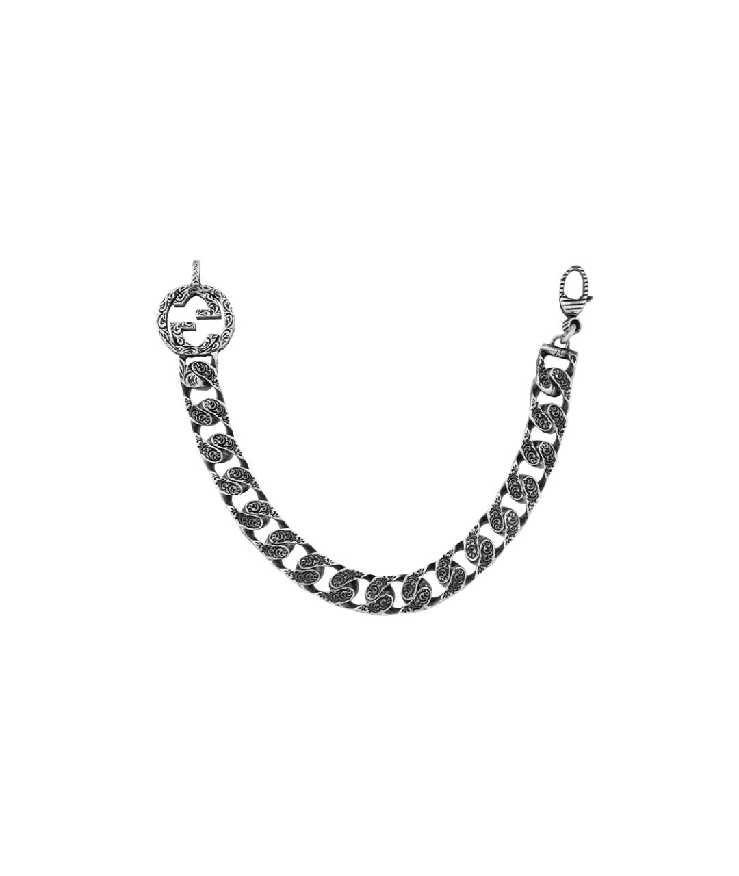 GUCCI Серебряный браслет, фото 2