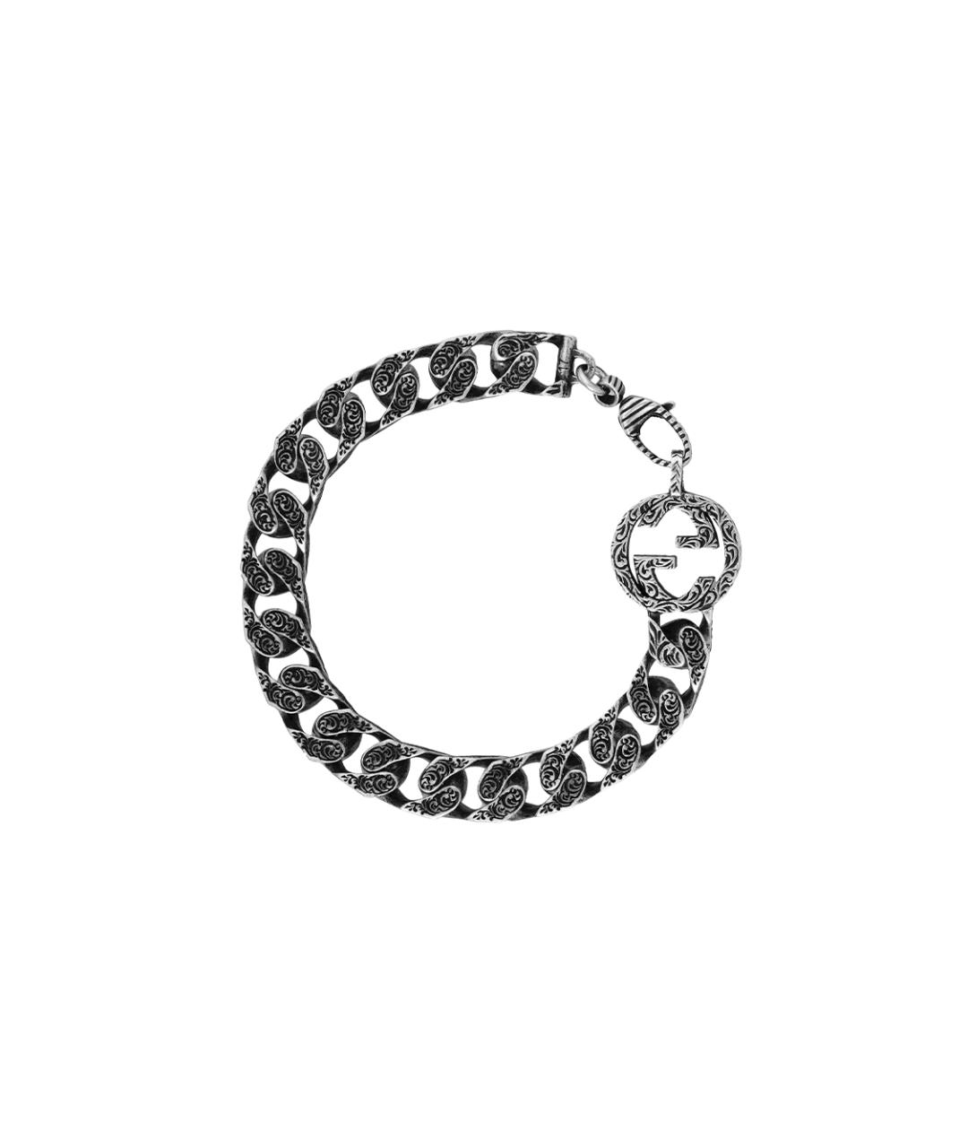 GUCCI Серебряный браслет, фото 1