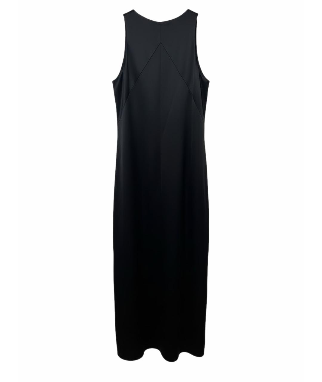 12 STOREEZ Черное ацетатное коктейльное платье, фото 1