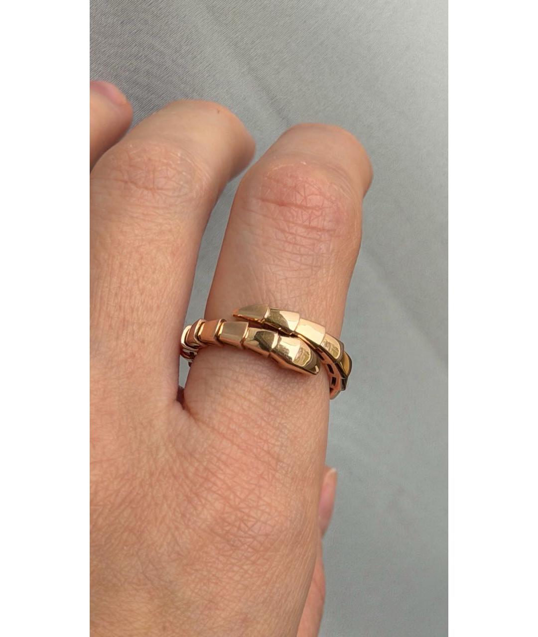 BVLGARI Золотое кольцо из розового золота, фото 6