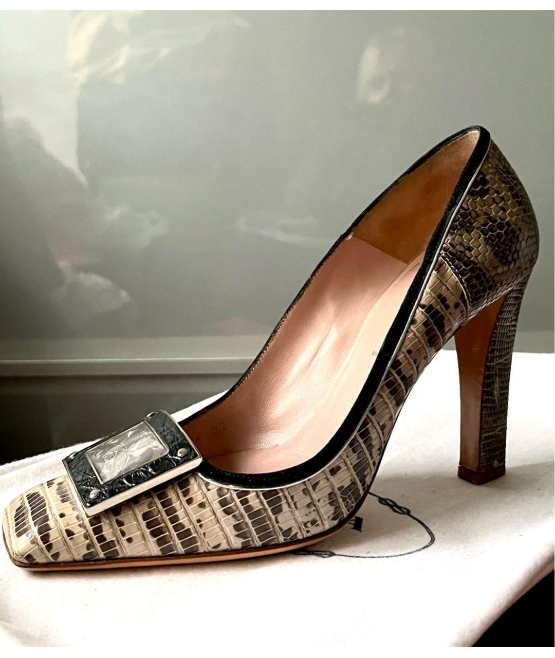 PRADA Туфли из экзотической кожи, фото 9