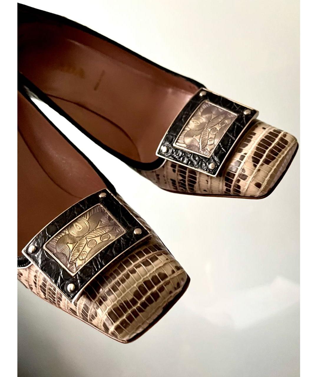 PRADA Туфли из экзотической кожи, фото 6