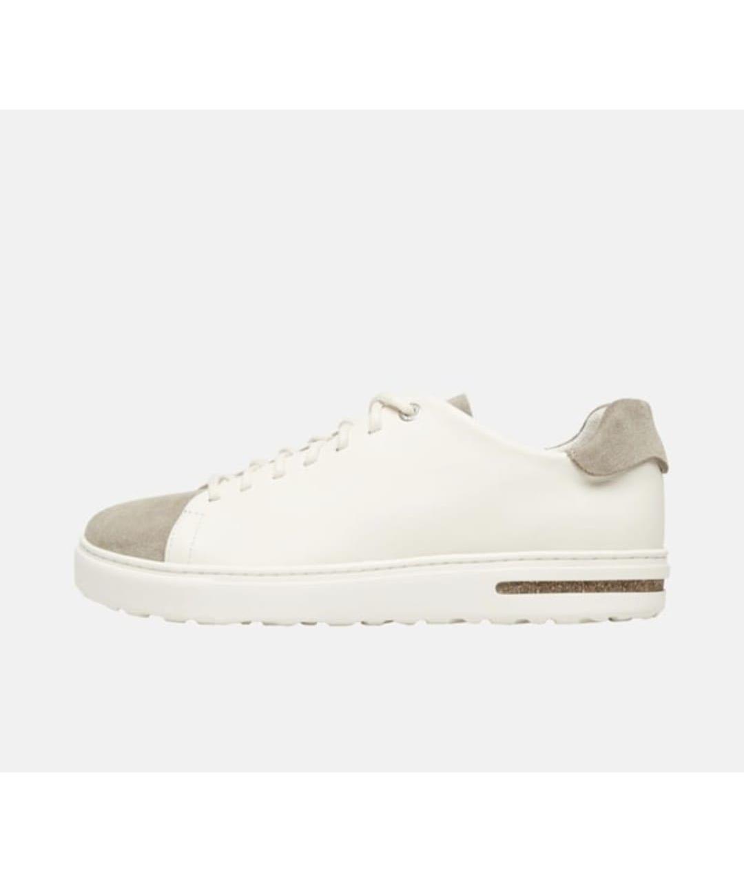 BIRKENSTOCK Бежевые кожаные кеды, фото 5