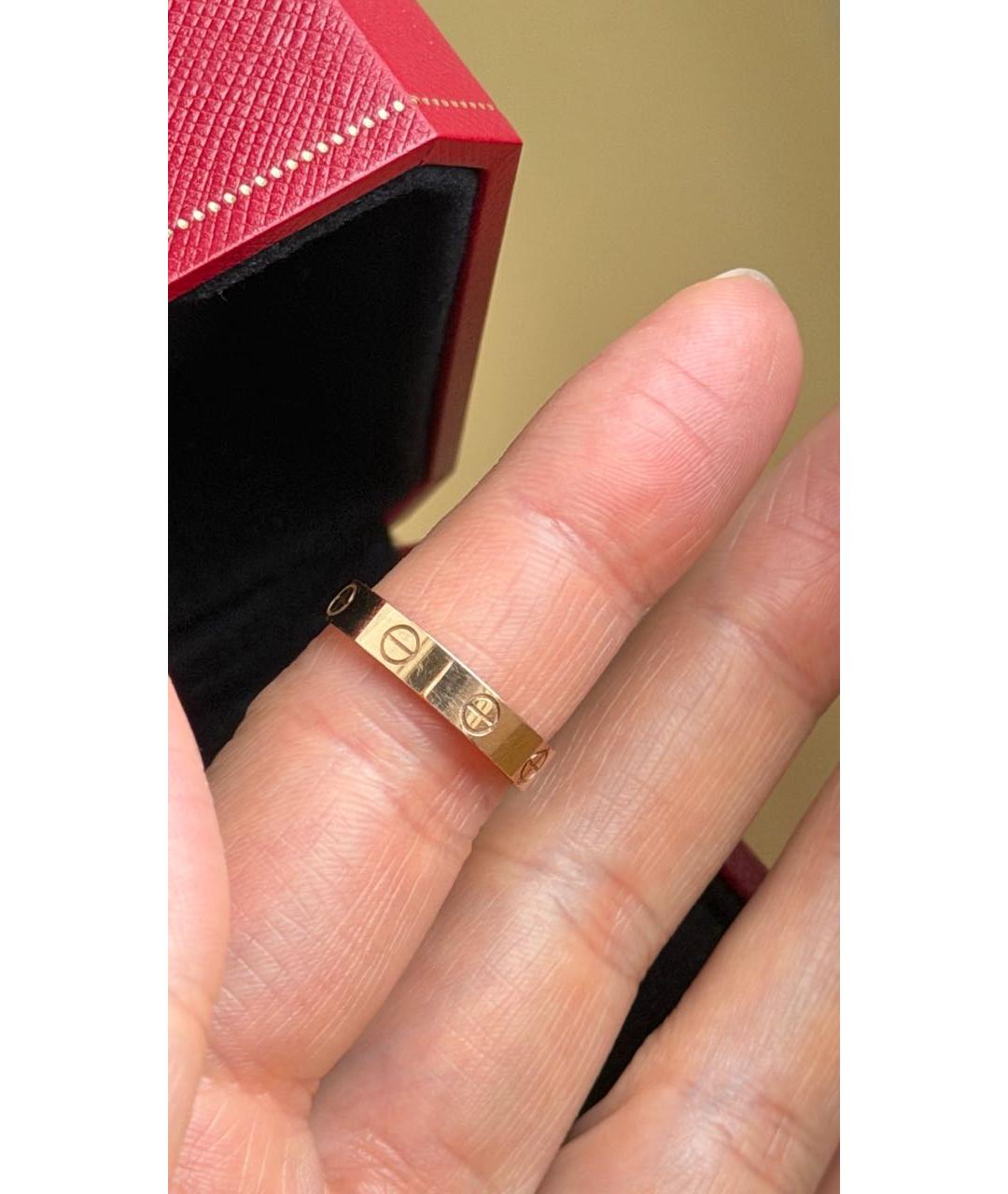 CARTIER Золотое кольцо из розового золота, фото 7