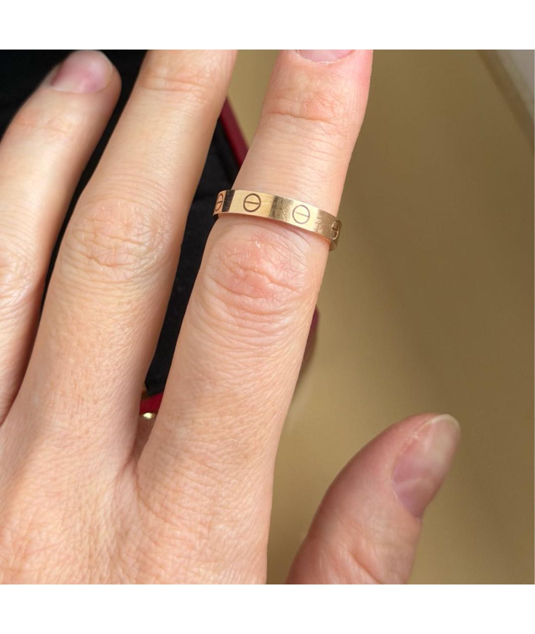 CARTIER Золотое кольцо из розового золота, фото 8