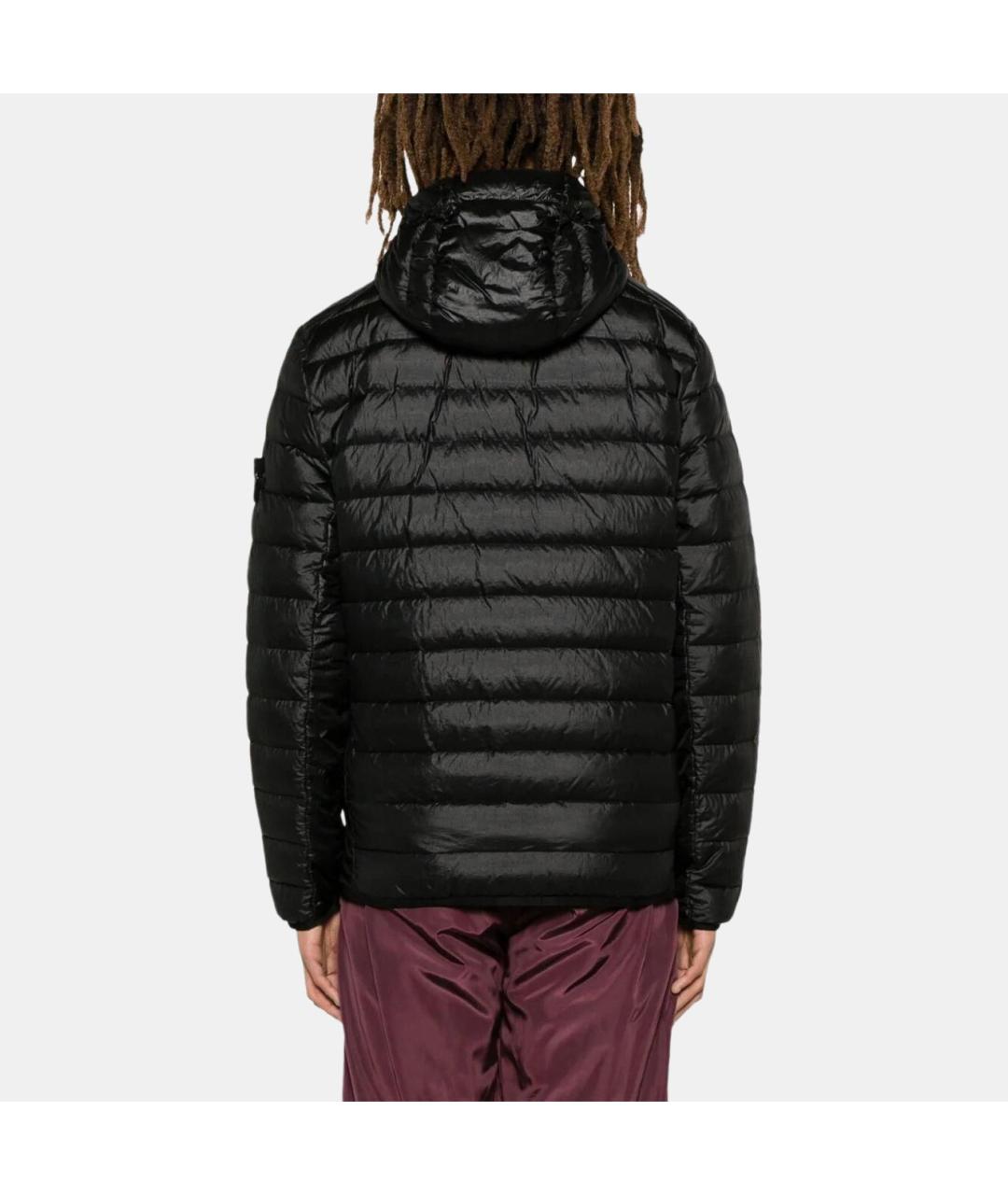 STONE ISLAND Черная куртка, фото 4