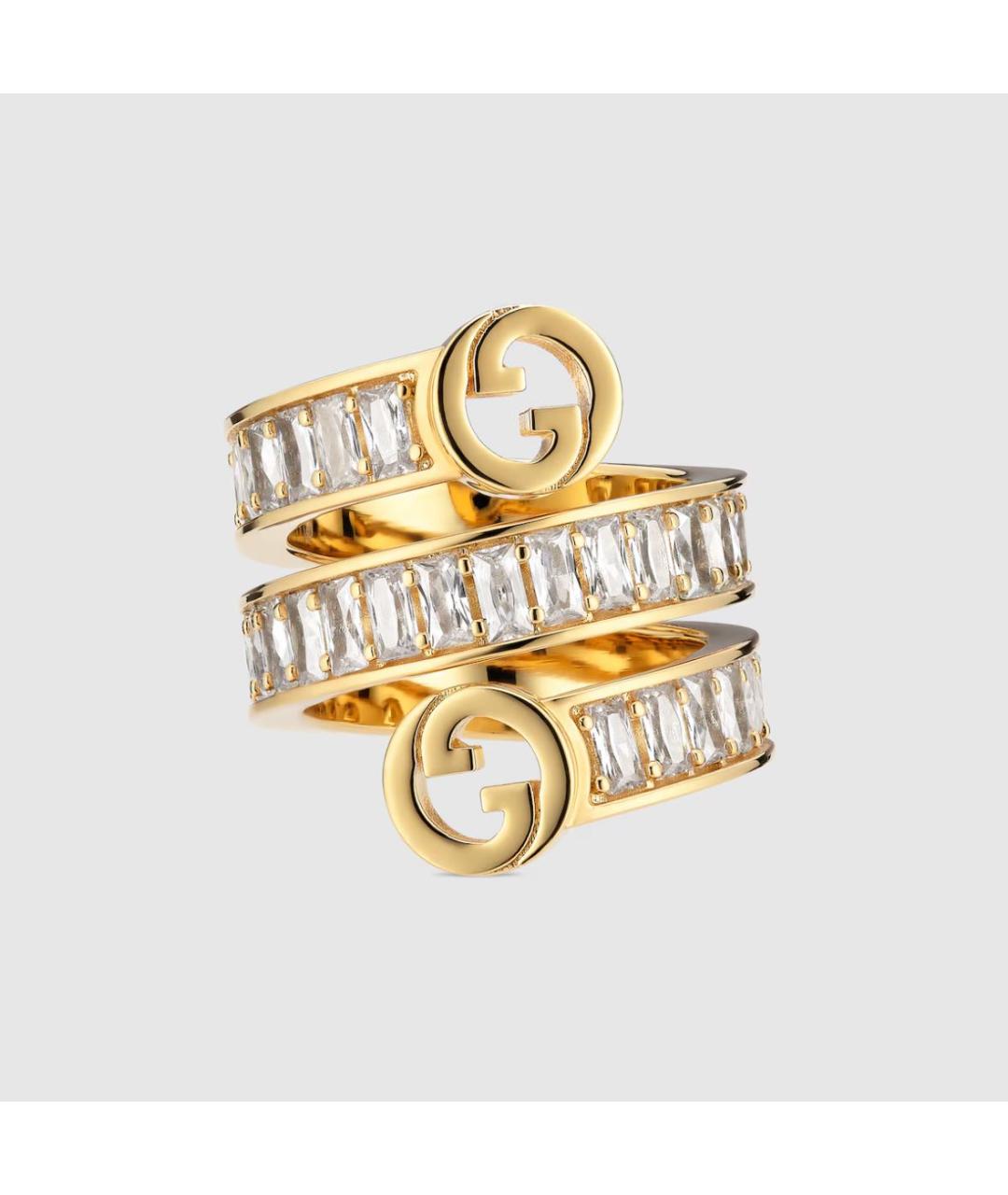 GUCCI Желтое латунное кольцо, фото 4