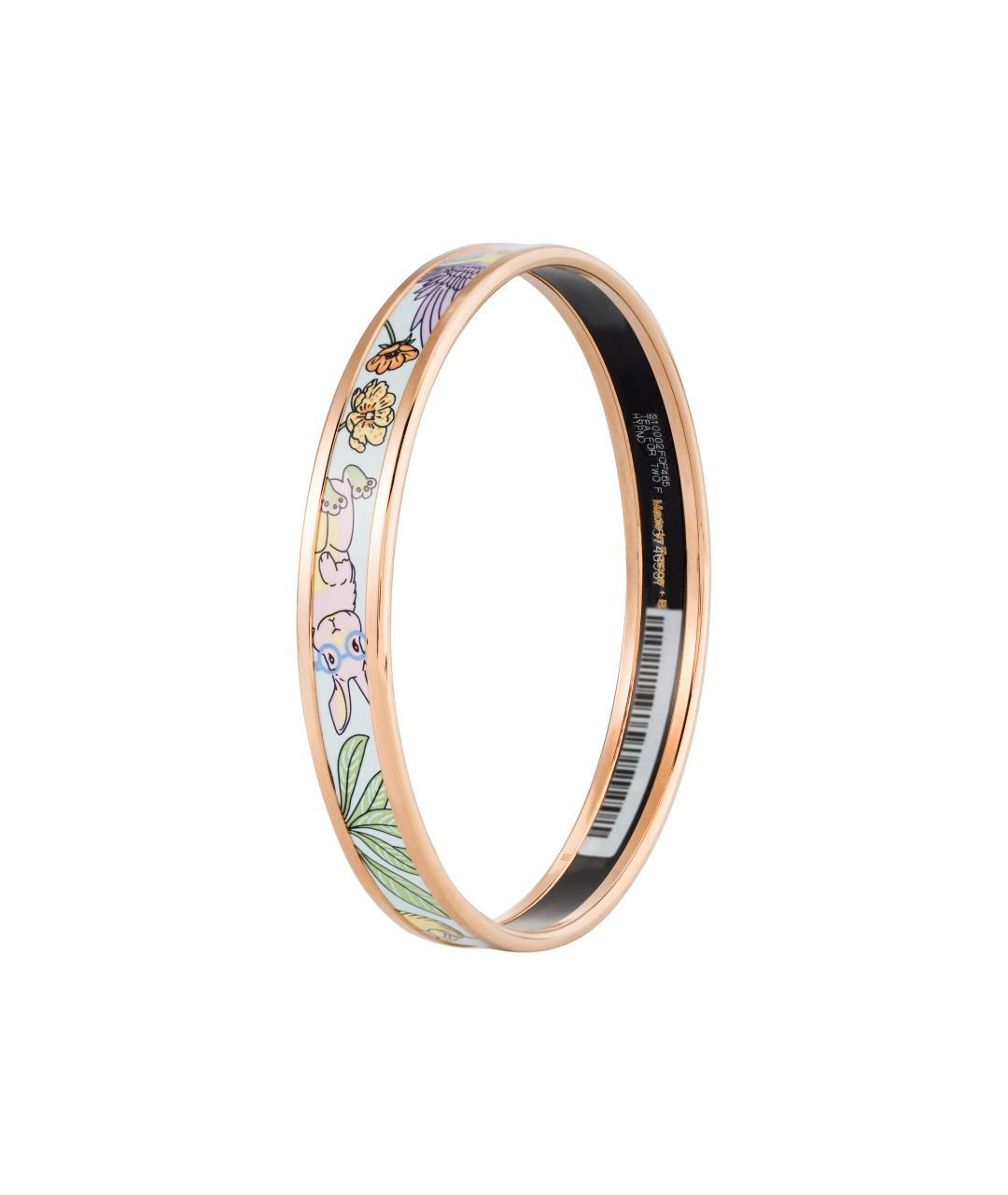 HERMES Мульти браслет из розового золота, фото 3