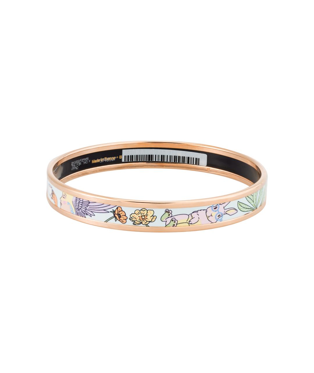 HERMES Мульти браслет из розового золота, фото 2