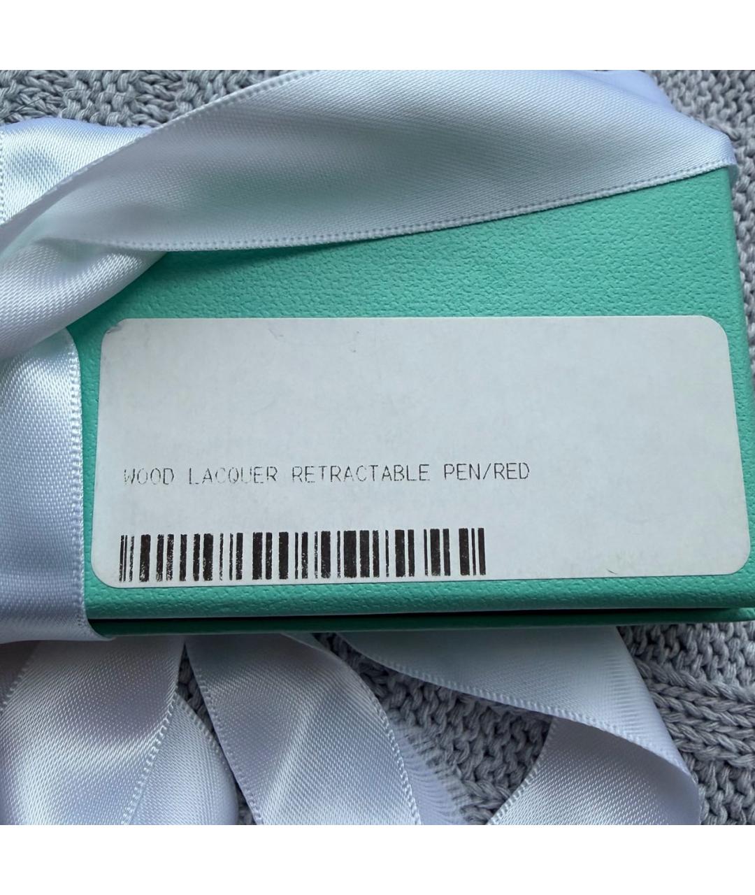 TIFFANY&CO Красная шариковая ручка, фото 4