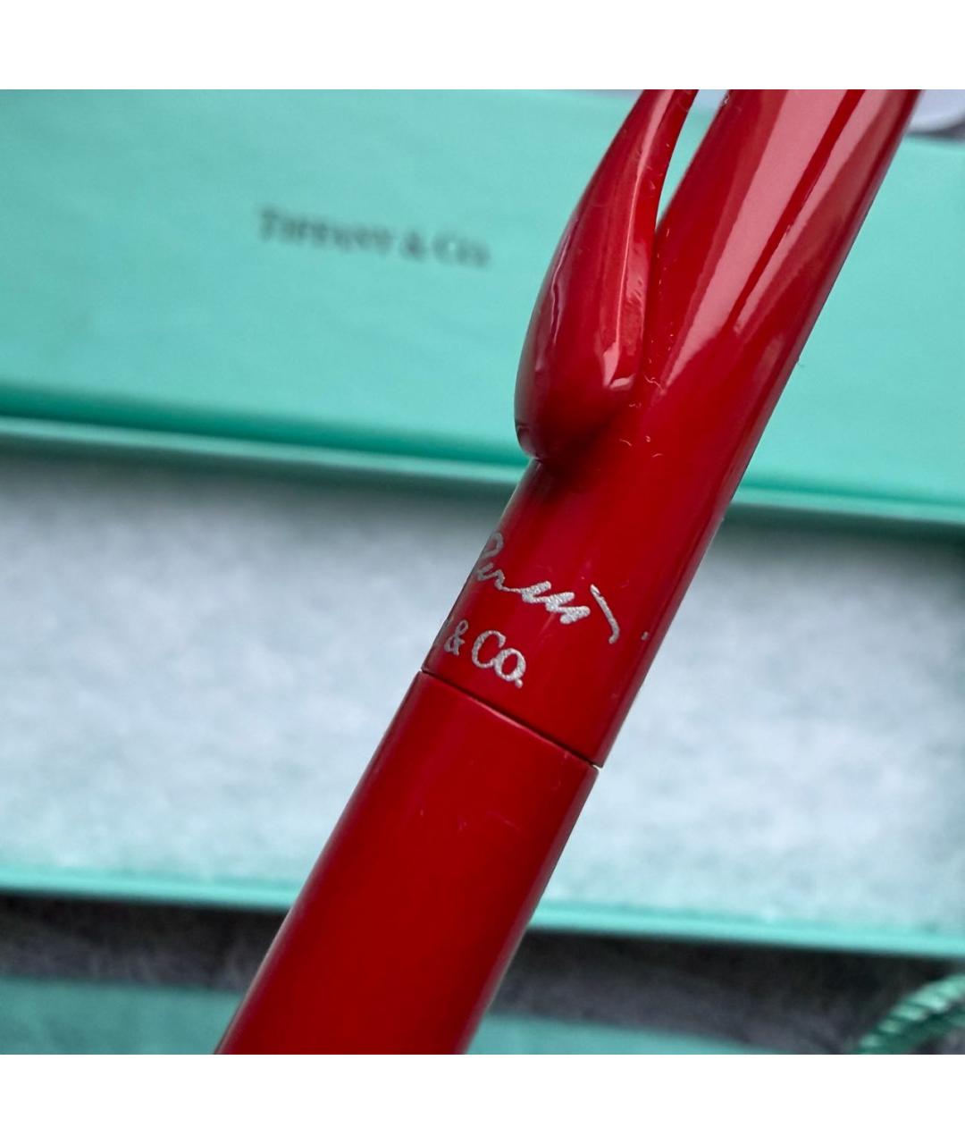 TIFFANY&CO Красная шариковая ручка, фото 7