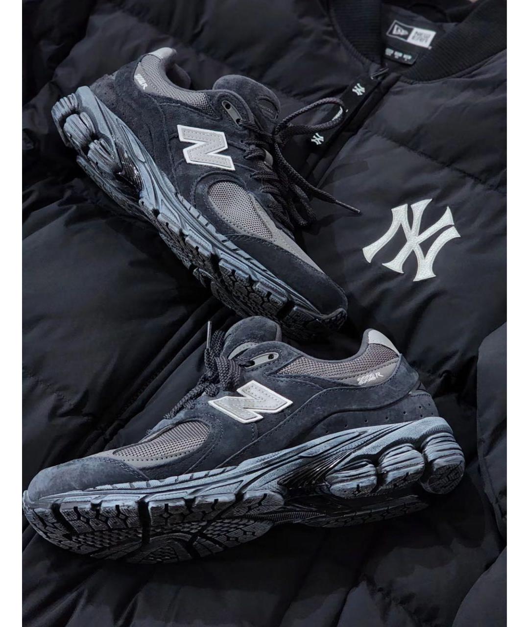 NEW BALANCE Черные текстильные кроссовки, фото 2