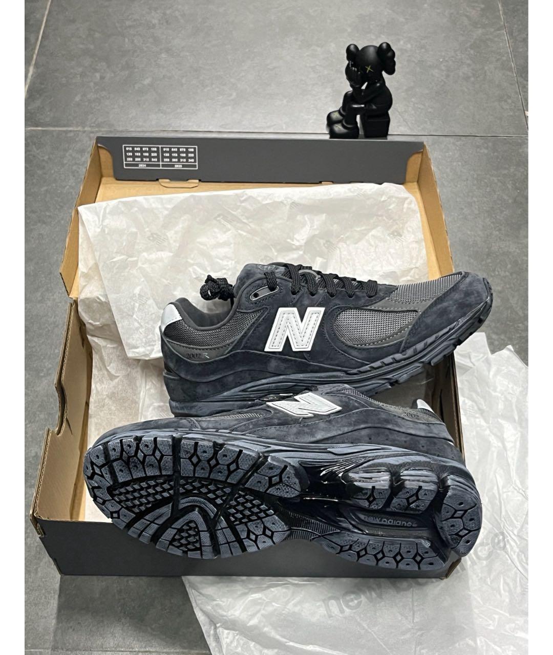 NEW BALANCE Черные текстильные кроссовки, фото 6