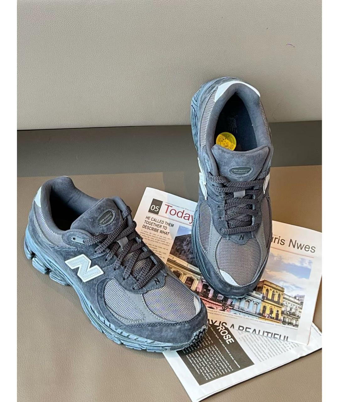 NEW BALANCE Черные текстильные кроссовки, фото 4