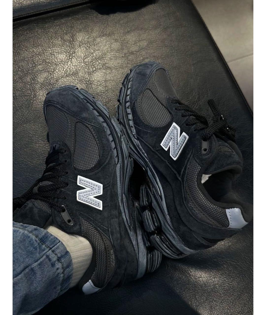NEW BALANCE Черные текстильные кроссовки, фото 3