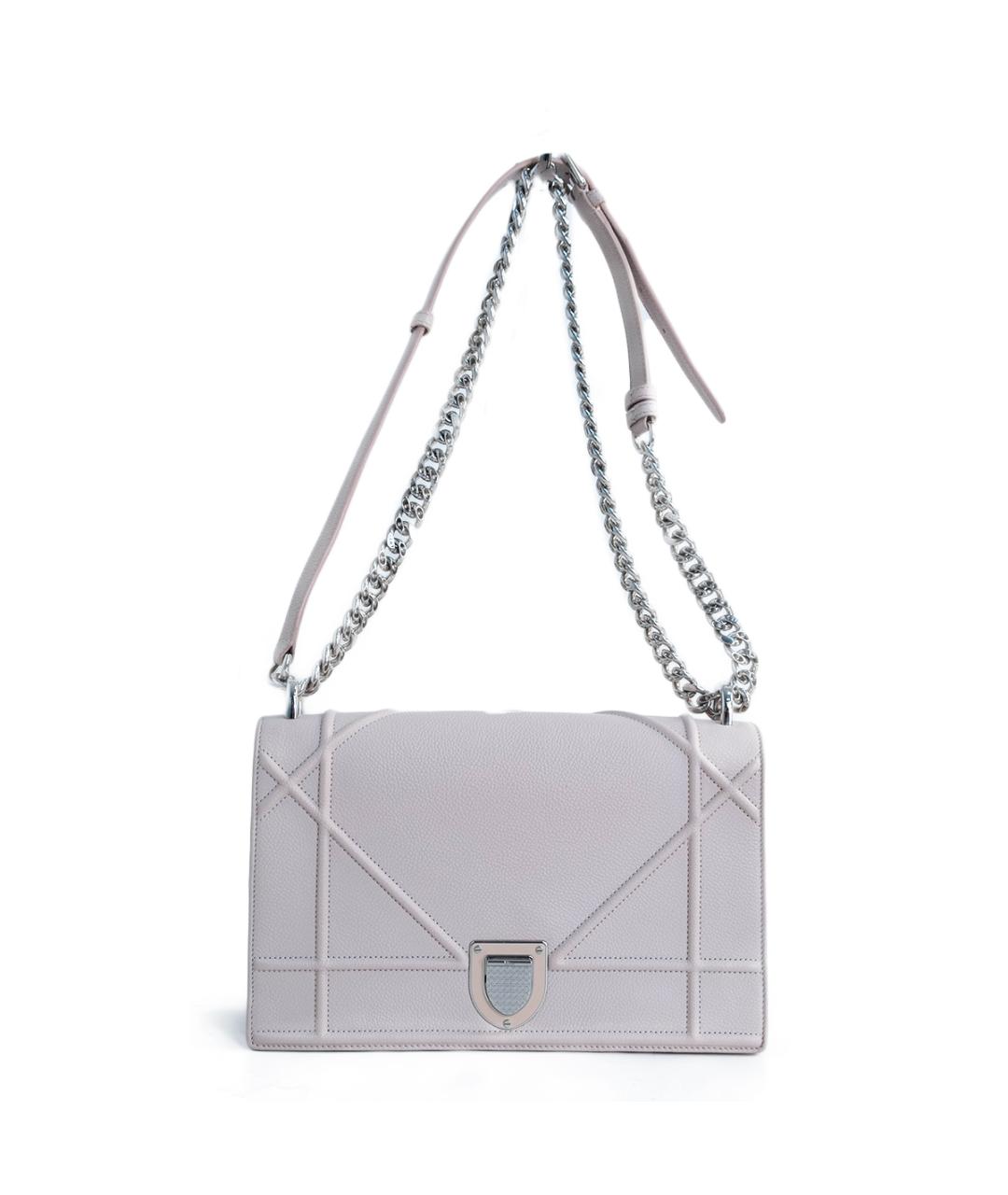 CHRISTIAN DIOR Розовая кожаная сумка через плечо, фото 6