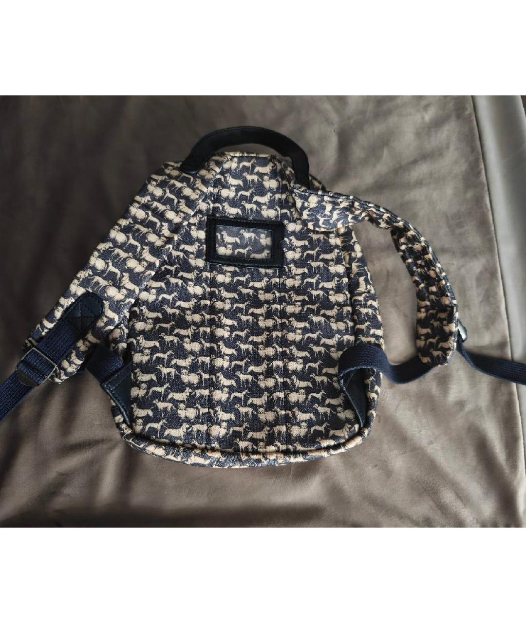 DOLCE&GABBANA Темно-синий рюкзак, фото 2