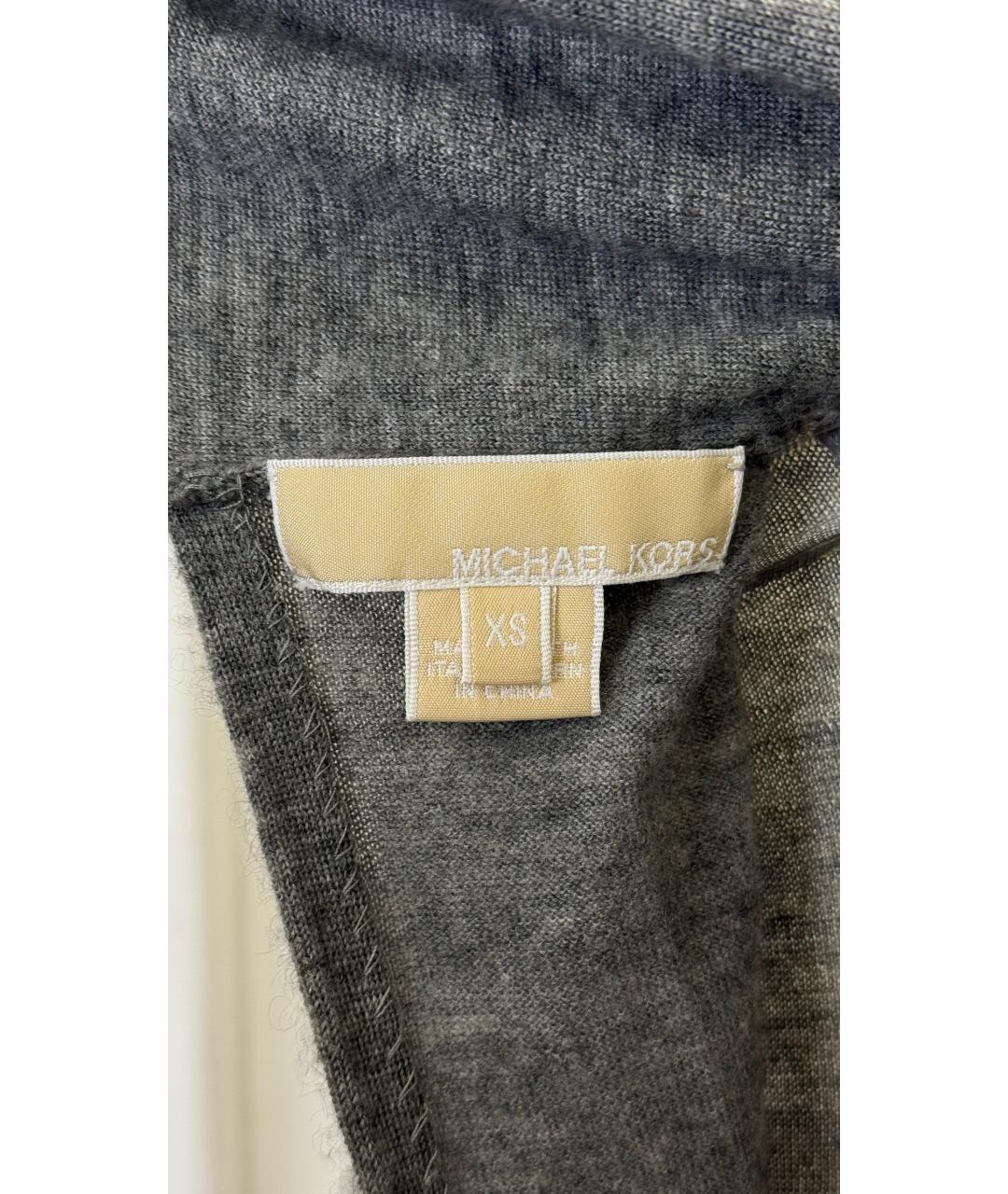 MICHAEL KORS Серый джемпер / свитер, фото 4
