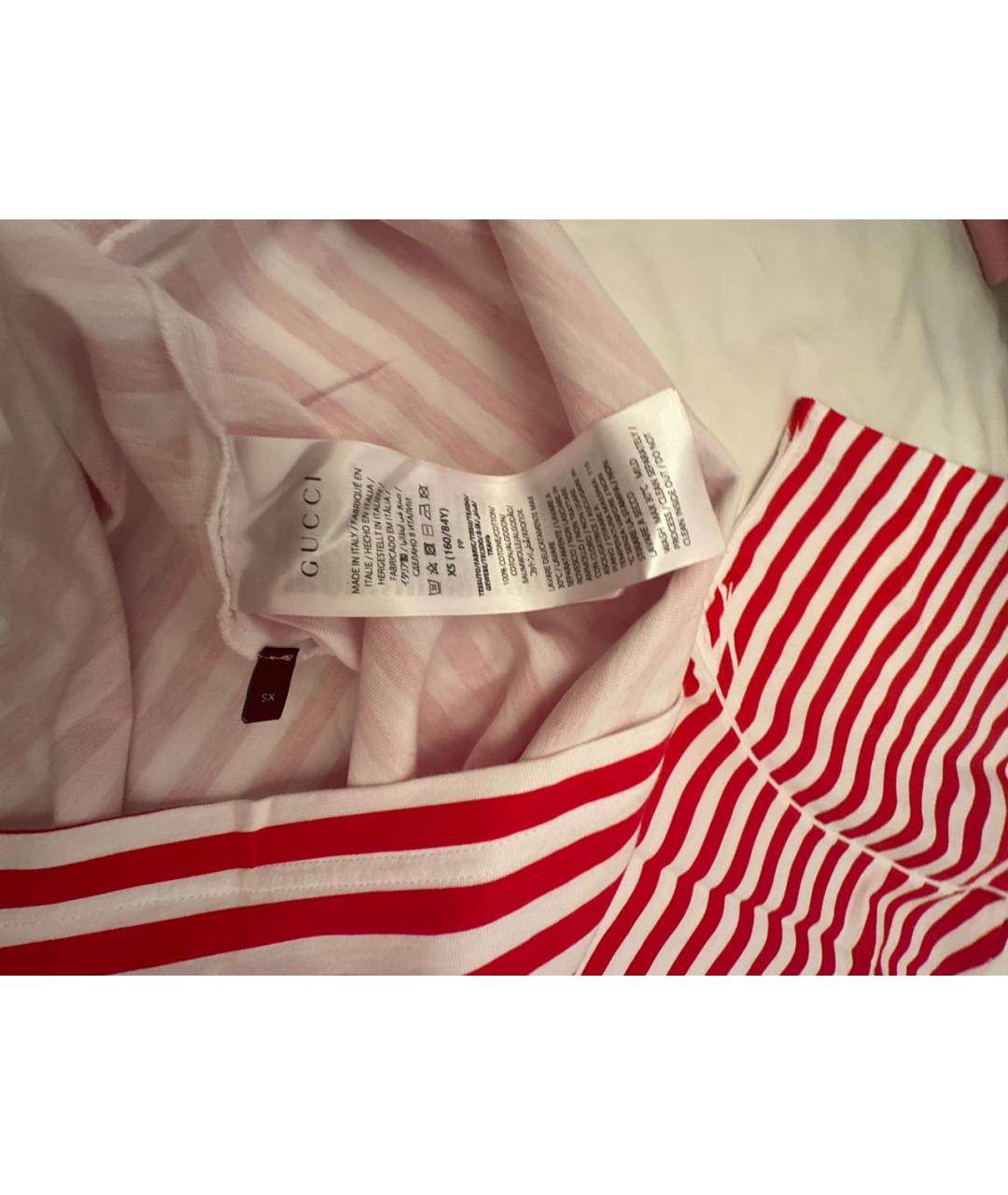 GUCCI Мульти хлопковая футболка, фото 6