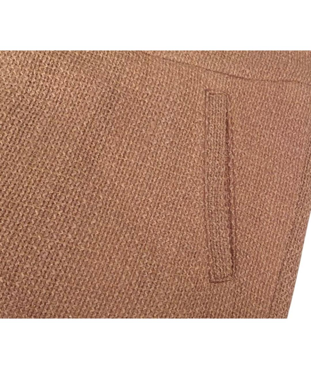 ROBERTO CAVALLI Розовая хлопковая юбка мини, фото 4