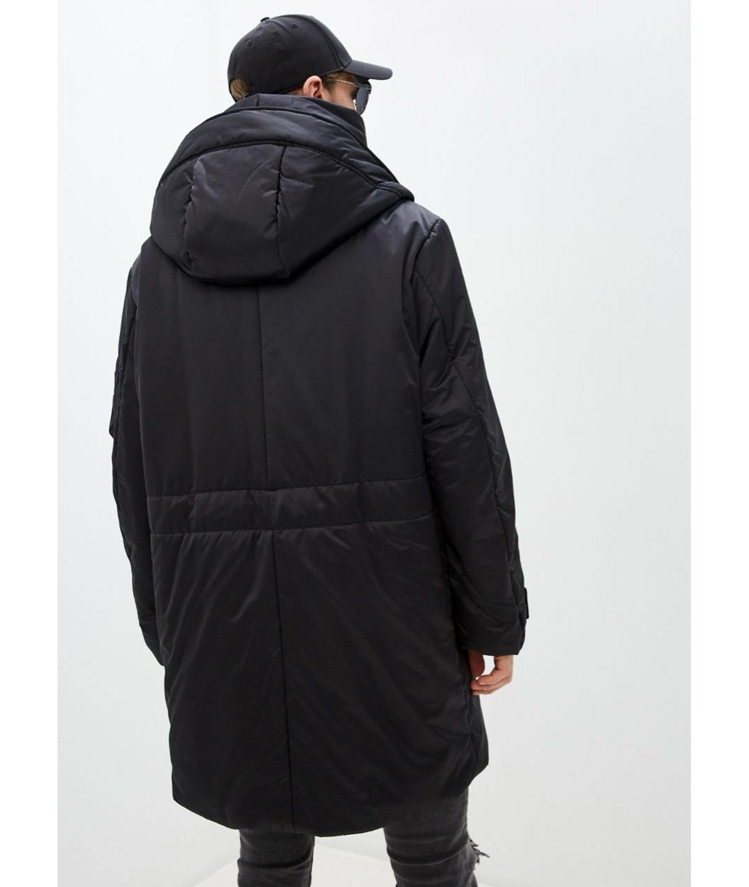 DOLCE&GABBANA Черная полиэстеровая куртка, фото 5