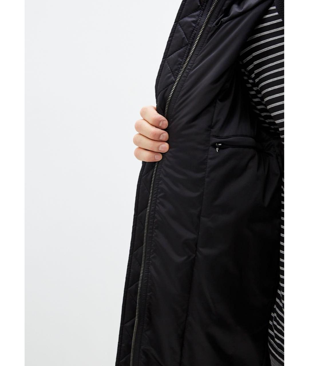 DOLCE&GABBANA Черная полиэстеровая куртка, фото 6