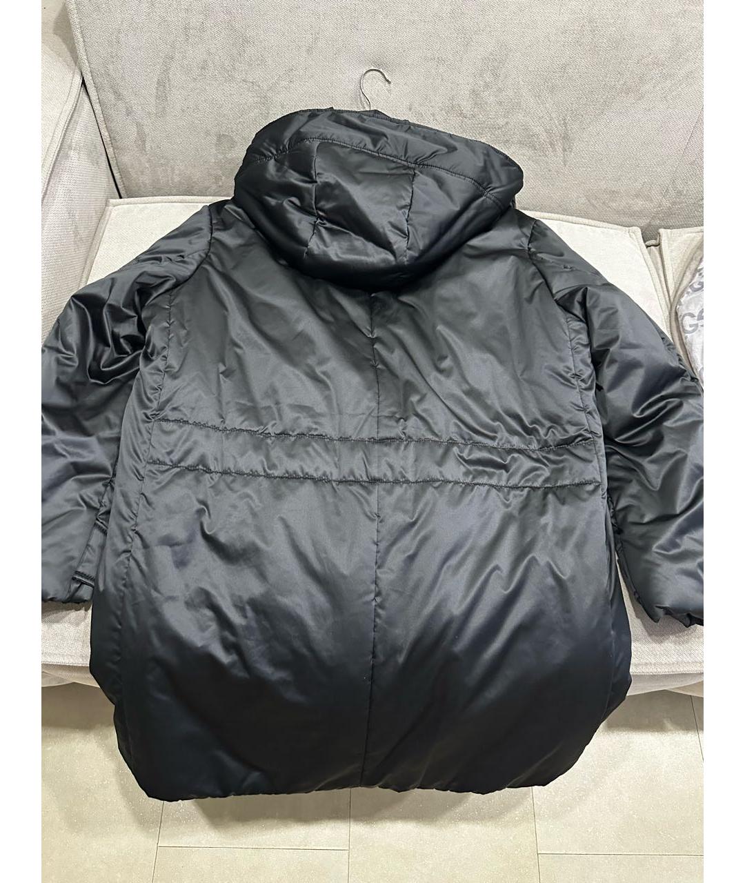 DOLCE&GABBANA Черная полиэстеровая куртка, фото 2