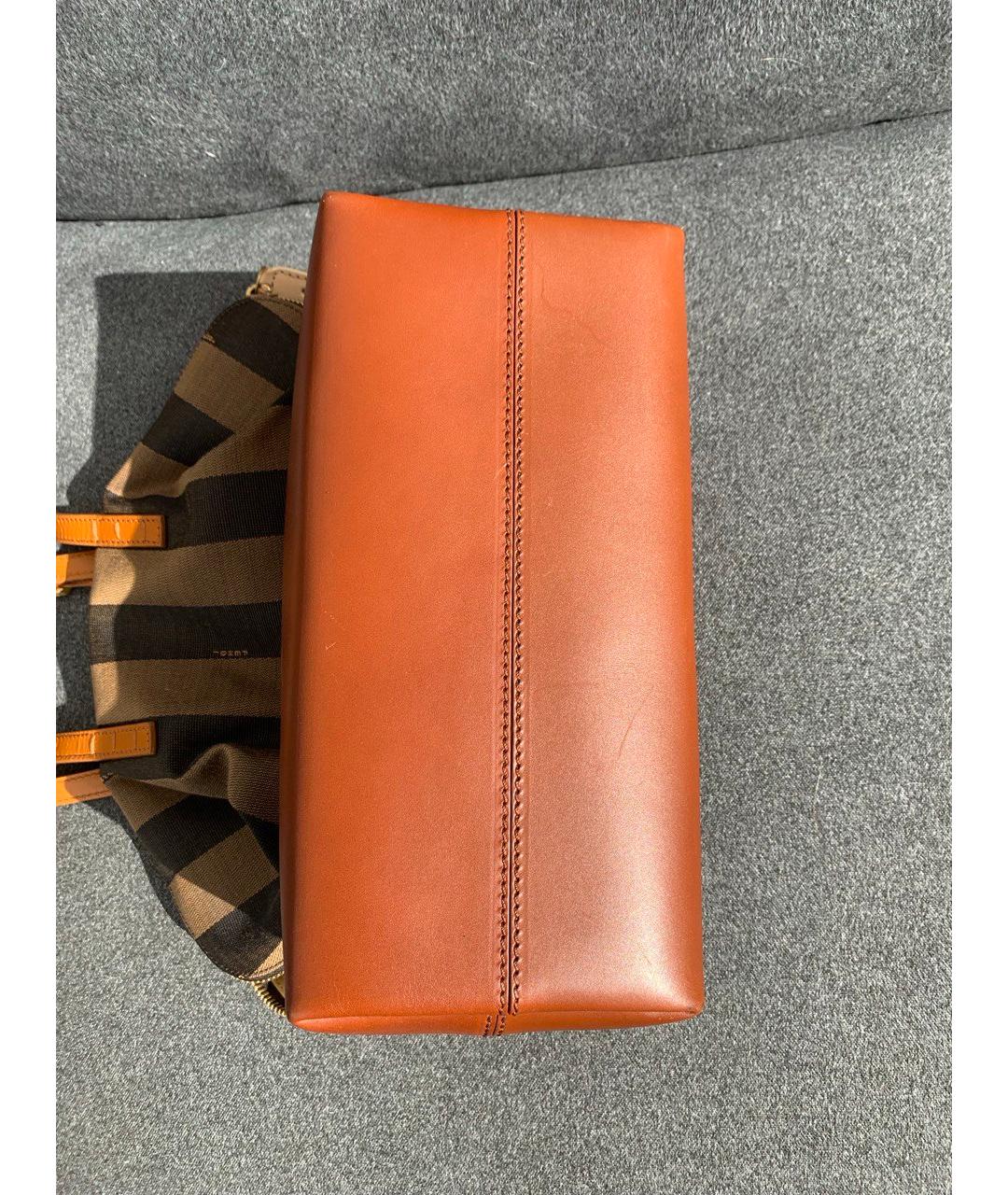 FENDI Коричневая сумка тоут, фото 7