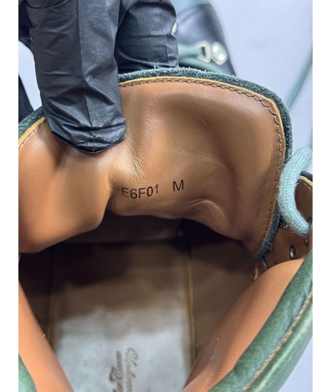 UNDERCOVER Черные кожаные высокие ботинки, фото 8