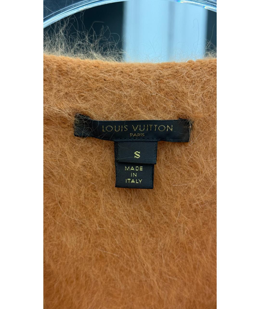 LOUIS VUITTON Оранжевый джемпер / свитер, фото 3
