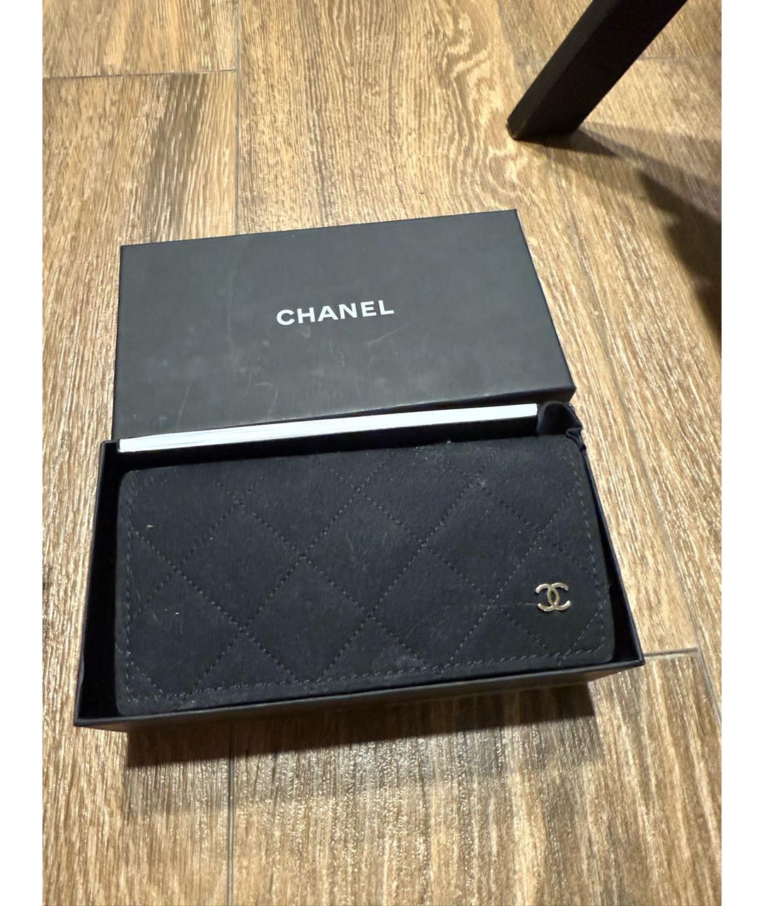 CHANEL Черные пластиковые солнцезащитные очки, фото 4