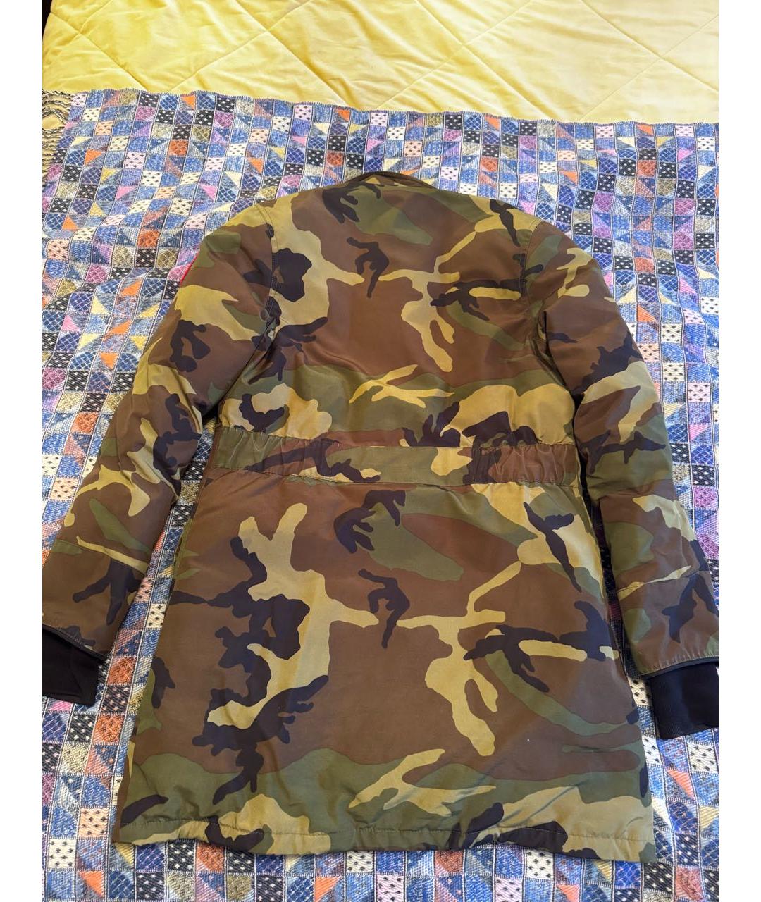 CANADA GOOSE Хаки синтетический пуховик, фото 2