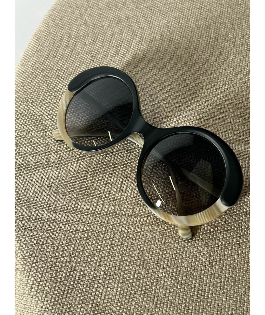 MARNI Черные пластиковые солнцезащитные очки, фото 3