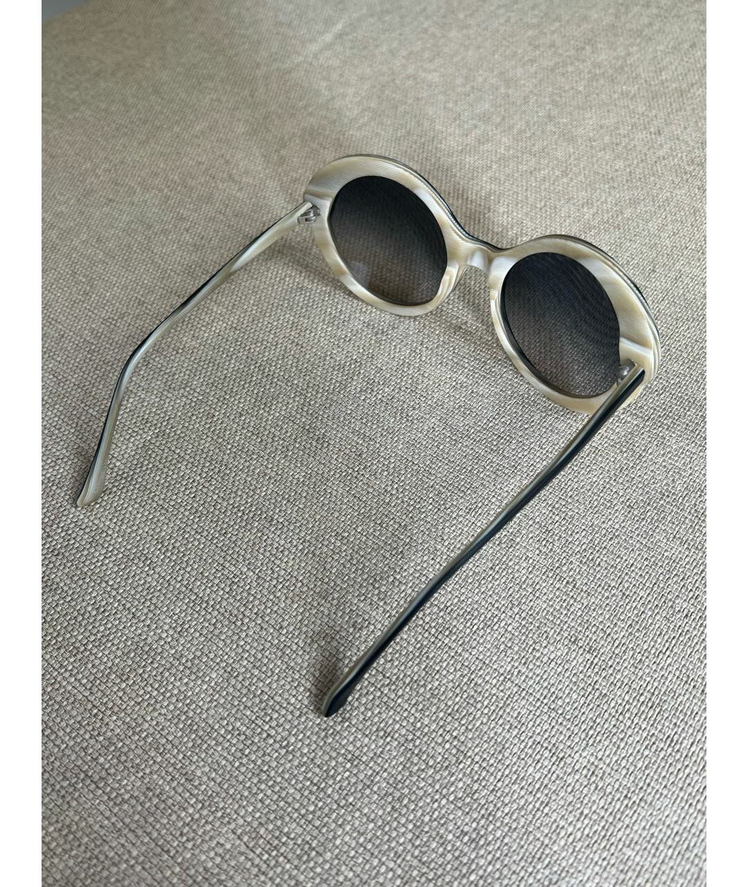 MARNI Черные пластиковые солнцезащитные очки, фото 2