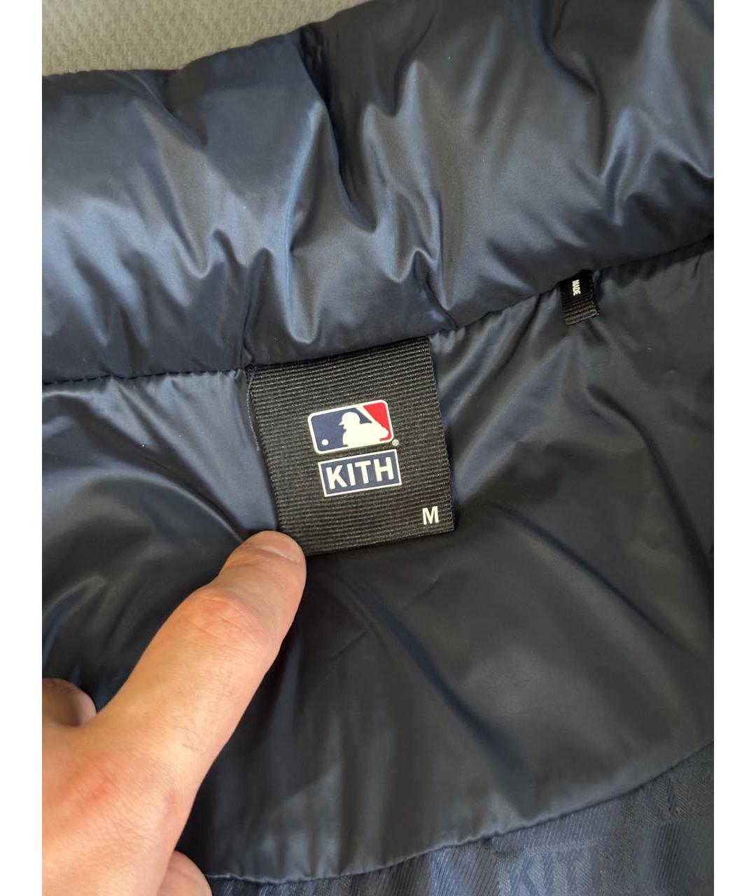 KITH Темно-синий полиэстеровый пуховик, фото 6