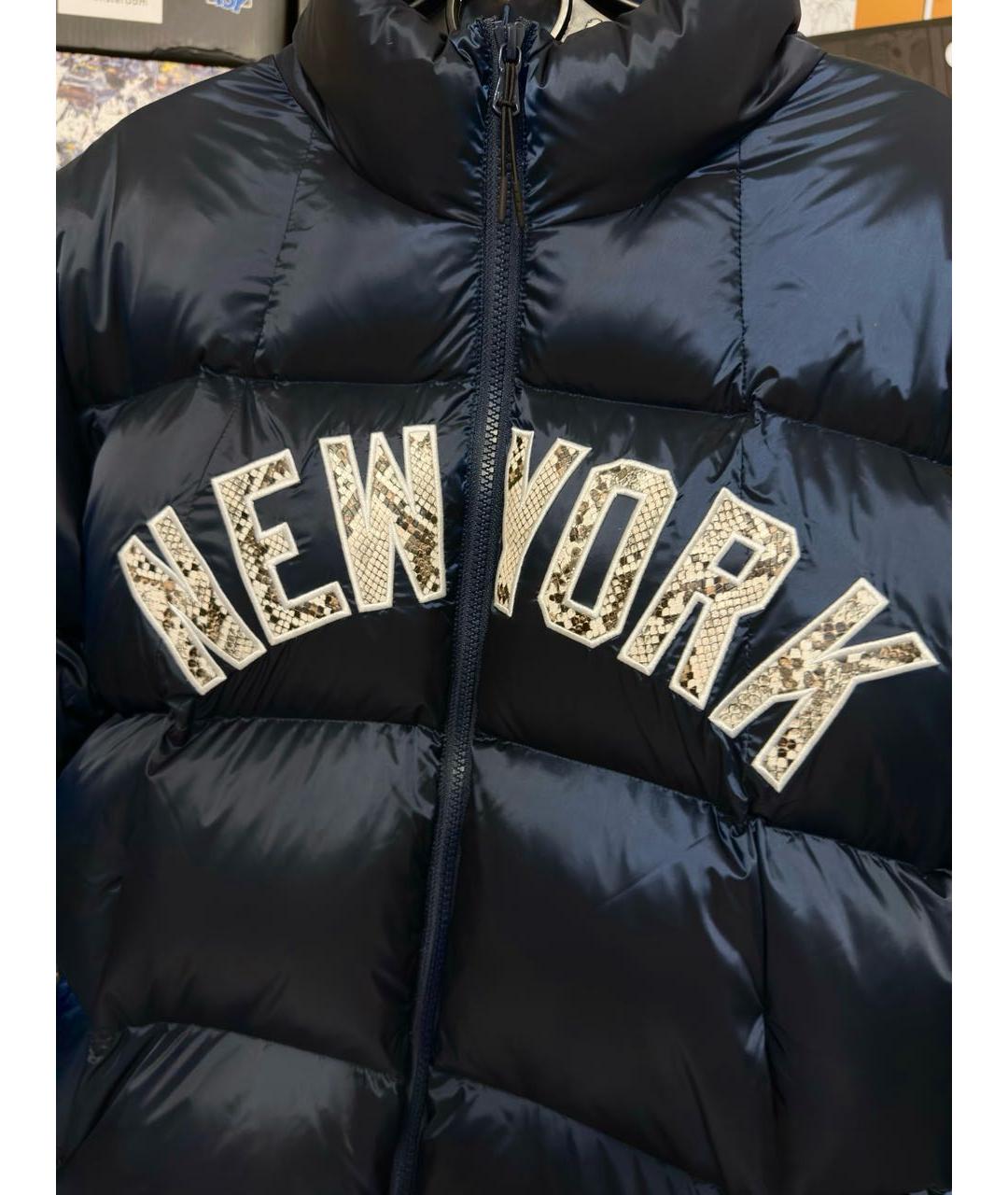 KITH Темно-синий полиэстеровый пуховик, фото 3