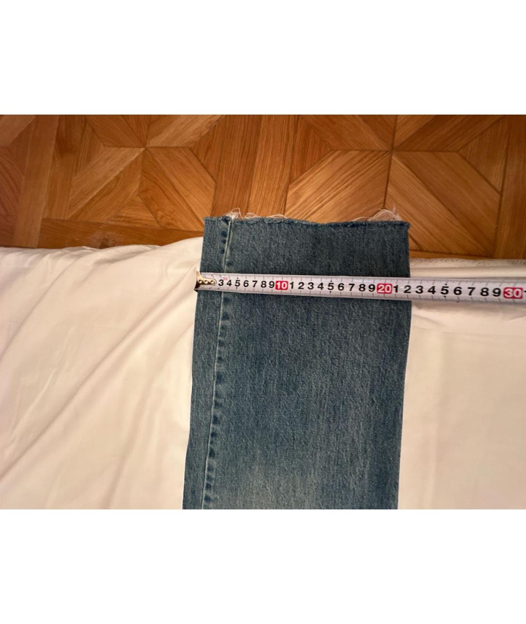 GUCCI Хлопковые прямые джинсы, фото 7