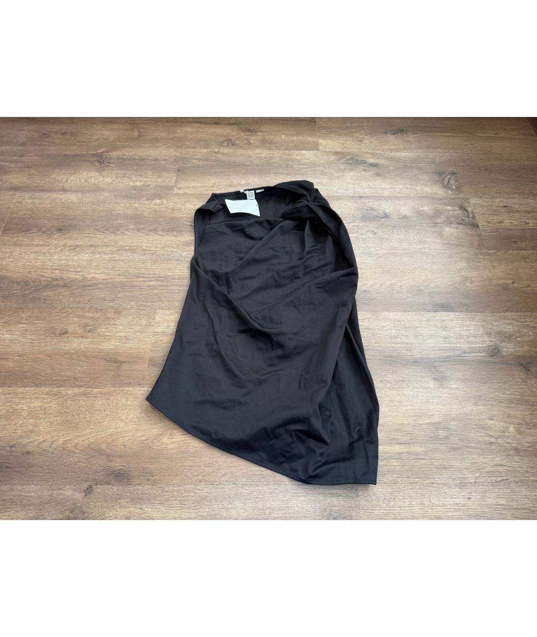 TOTEME Черная хлопковая блузы, фото 6