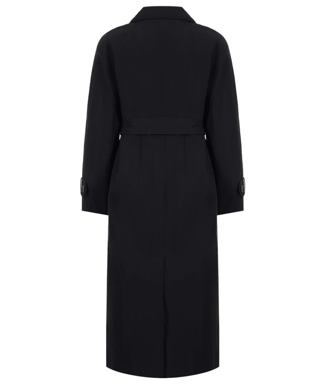 BRUNELLO CUCINELLI Черный полиамидовый тренч/плащ, фото 2