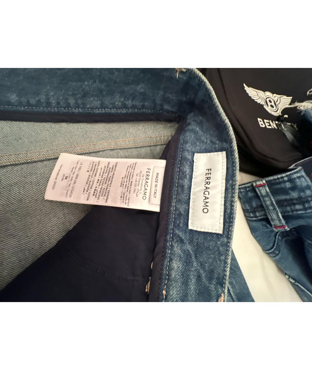 FERRAGAMO Хлопковые джинсы, фото 4