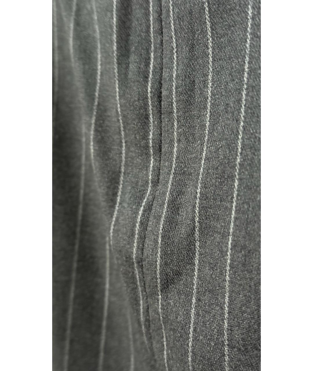 CHRISTIAN DIOR Серая юбка мини, фото 4