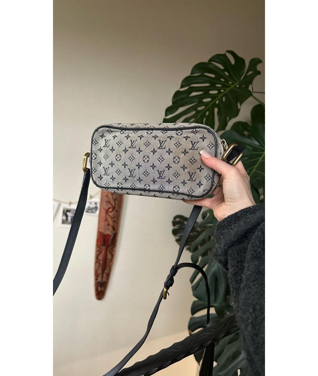 LOUIS VUITTON Серая деним сумка через плечо, фото 2